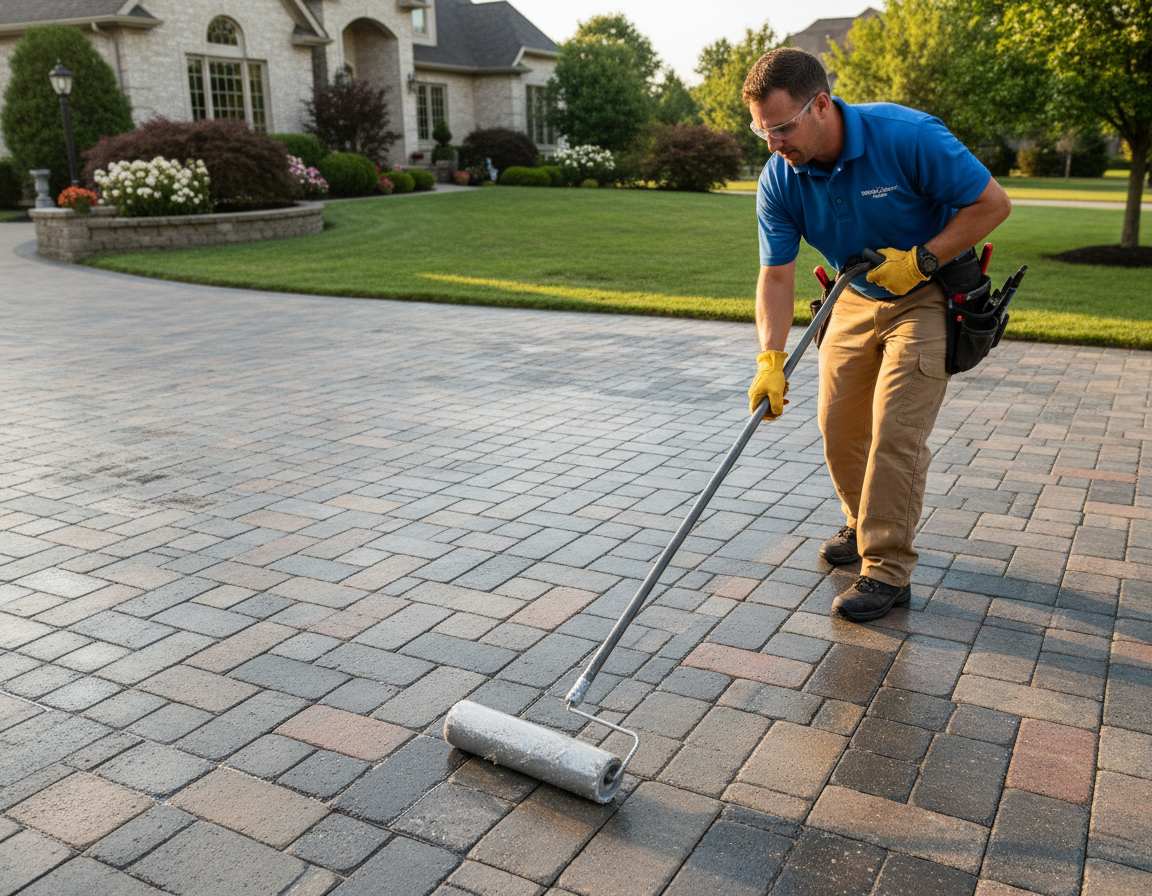 Concrete Paver Sealing In Westerville